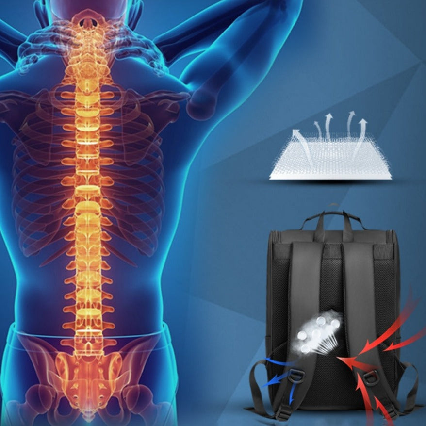 Mochila Impermeable London para Notebook 15,6” – Urbana, Ergonómica y Resistente