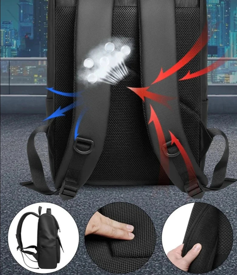 Mochila Impermeable London para Notebook 15,6” – Urbana, Ergonómica y Resistente